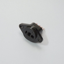 Repro DIN konektor TESLA panelová zásuvka 4pin s VYP - NOS