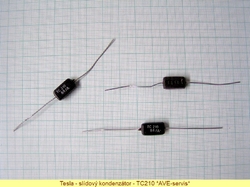 22pF/500V kondenzátor TC210 slídový Tesla - NOS