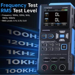 FNIRSI LC1020E přenosný digitální tester LCR, ESR a polovodičových součástek