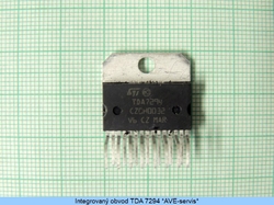 TDA7294 integrovaný obvod NF-AMP 1x100W