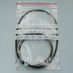 Sada řemínků pro magnetofony TESLA řady B73, B11x, CM 130/160 - 3ks