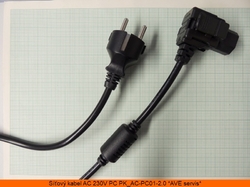 Síťový přívodní kabel PC230V k PC HQ special 2m