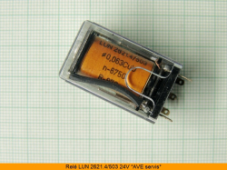 LUN 2621.4/503 relé 12V_2P Tesla - NOS