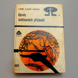 Kniha "Opravy rozhlasových přijímačů" V.Černý, N.Čuchna, F.Michálek