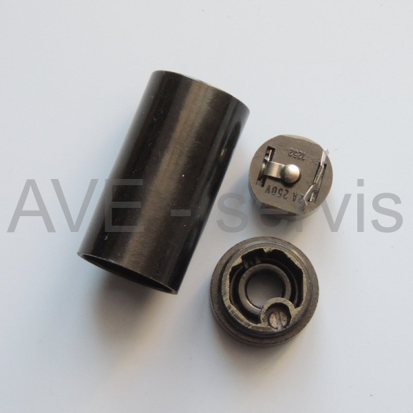 Objímka E14 pro žárovky 1252-036 černá