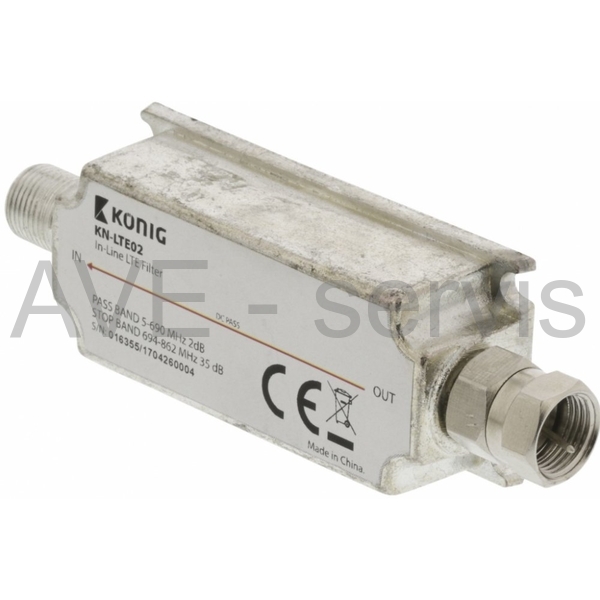 Filtr LTE 5G (LTE700/800, GSM) LTE02