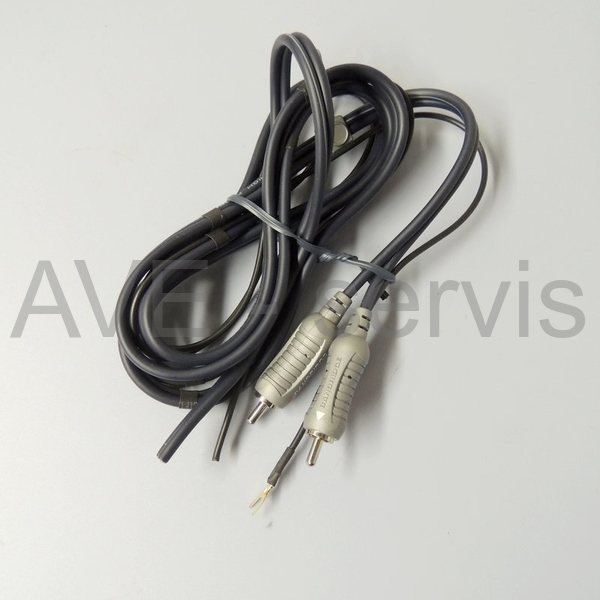 Gramo sada dílů upgrade PHONO kabelu 2xCINCH Nickel