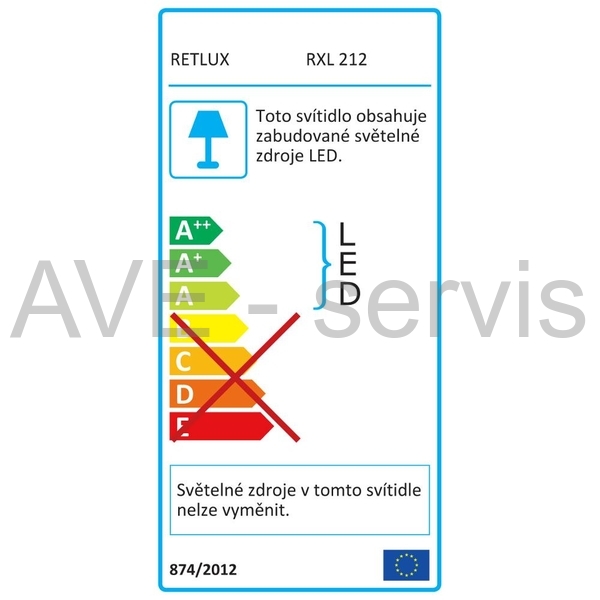 RXL 203 řetěz 50LED 5+5m MC TM RETLUX