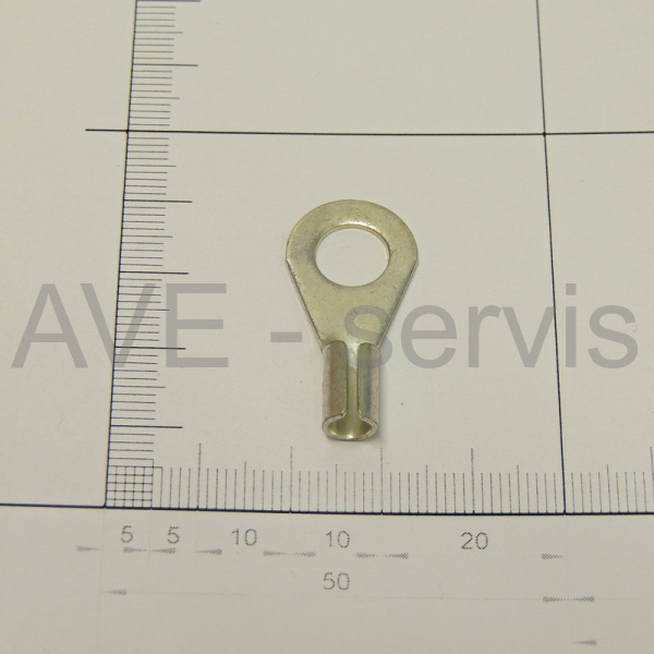 Oko kabelové M6/5,4 letovací, průměr 5,4mm
