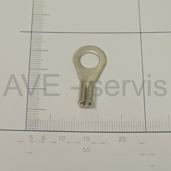 Oko kabelové M8/4,3 letovací, průřez 12mm2
