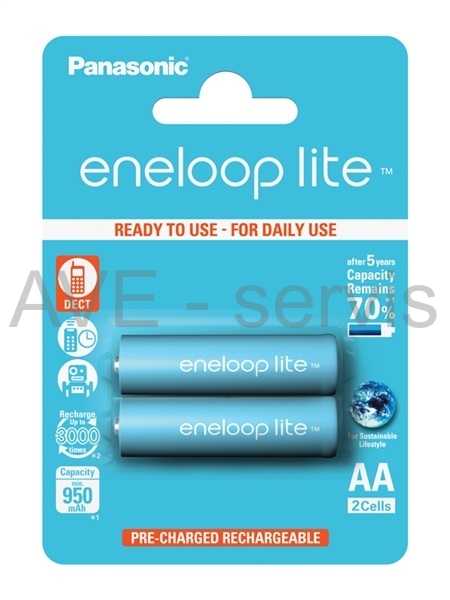 Nabíjecí aku NiMh 2xAA 950mAh eneloop Ready To Use