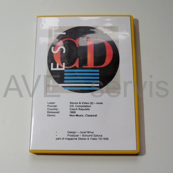 Testovací CD TEST z časopisu Stereo & Video