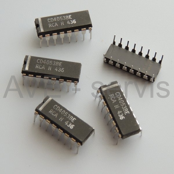 CD4053 integrovaný obvod CMOS