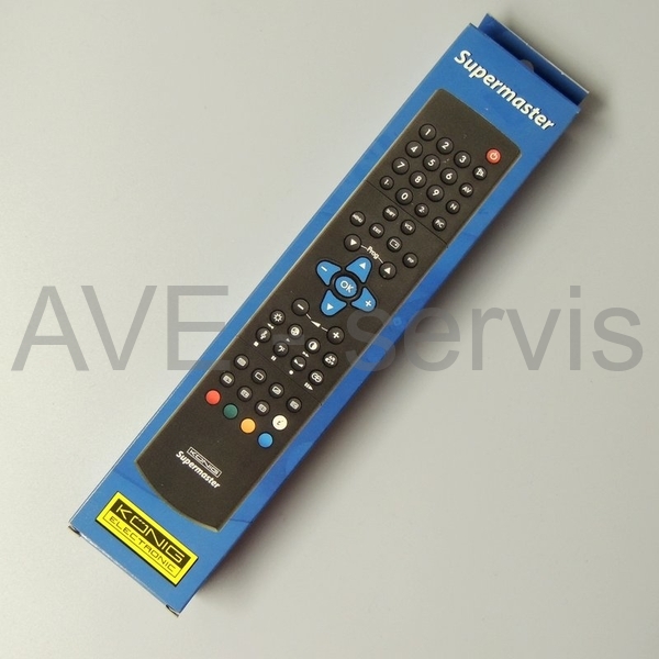 Universální dálkový ovladač programovatelný PC 1:1 TV