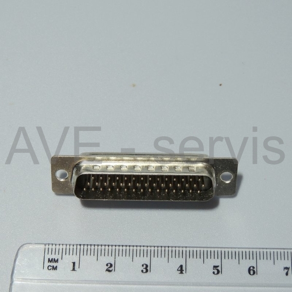 Konektor D-SUB HD 44pin zástrčka kabelová pájecí 
