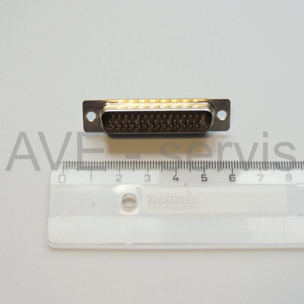 Konektor D-SUB HD 44pin zástrčka kabelová pájecí 