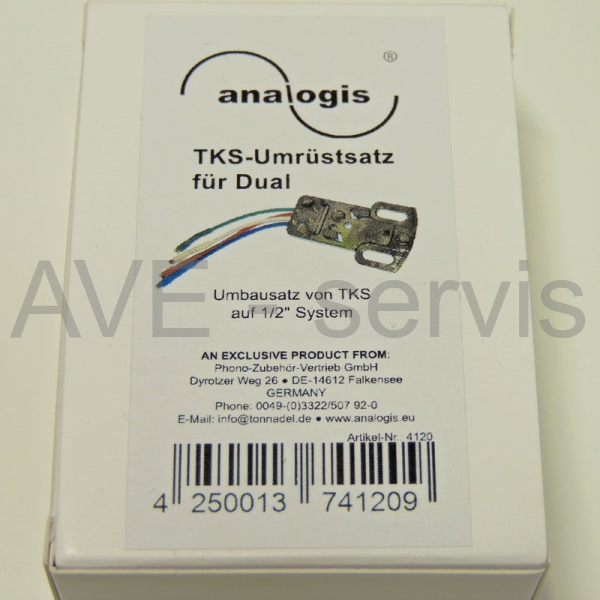 Držák TKS pro Headshell Dual - analogis