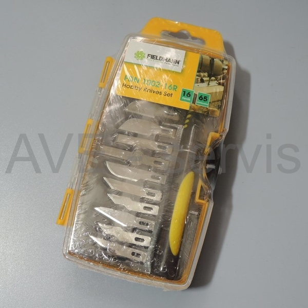 Sada Hobby nožů 16ks - Fieldmann