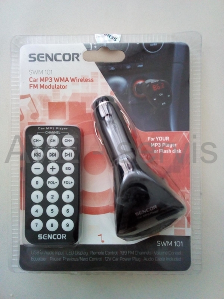 FM modulátor do auta SENCOR SWM 101 MP3