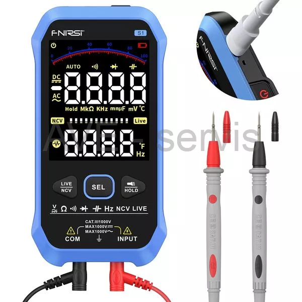 FNIRSI S1 Smart digitální multimetr 8in1
