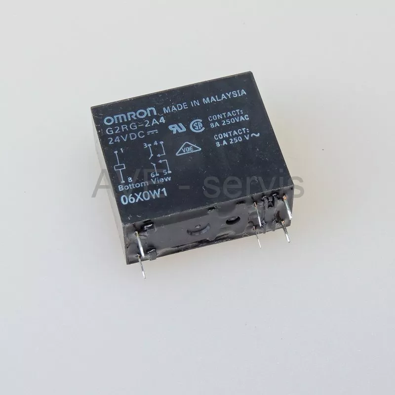 Relé OMRON G2RG-2A4 24VDC 2-spínací 8A/250VAC 