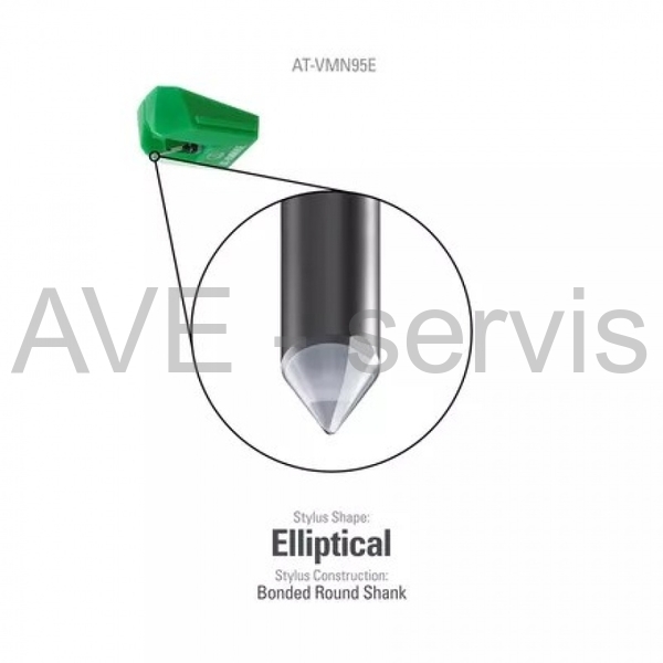 Gramo jehla AT-VMN95E MM Audio Technika (original stylus)