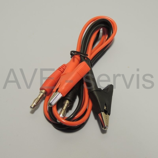 Kabel měřicí s krokosvorkami k multimetrům Geti GT-L06