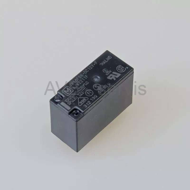 Relé JW16FSD-DC12V-F 12VDC 1-spínací 10A/250V