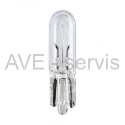 Žárovka bezpaticová T5 24V/1,2W typ W2x4,6D