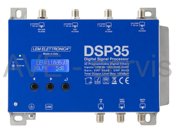 Kanálový progr. zesil/konvertor LEM DSP35-4G