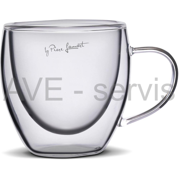 LT9025 Termo sklenice VASO Espreso 2KS 75ML LAMART  - kopie