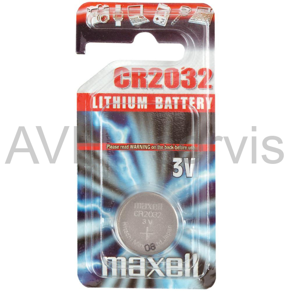 Baterie Lithiová mincová CR2032 Maxell 3V