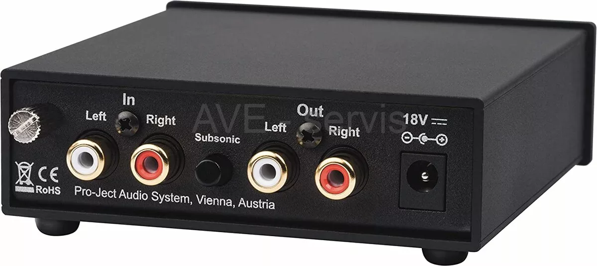 PHONO BOX S2 přenoskový předzesilovač RIAA Pro-Ject - kopie