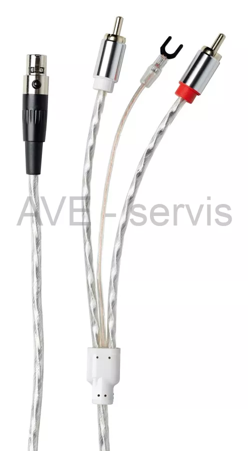Propojovací kabel Pro-Ject Connect it Phono E RCA - mini XLR 1,23m