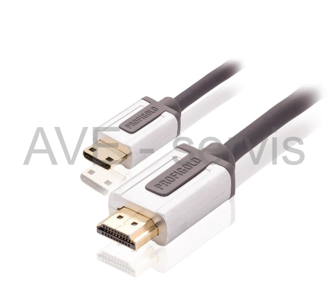 Kabel video Prifigold HDMI - Mini HDMI 4K 2m 