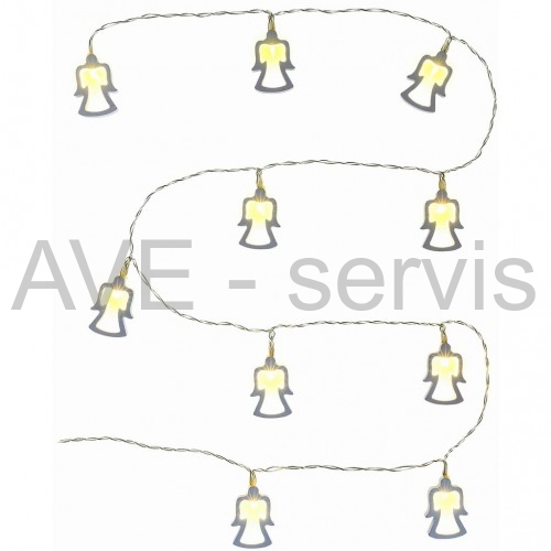 RETLUX RXL 169 AA10LED Vánoční osvětlení anděl 1,5+0,3m WW teplá bílá23 
