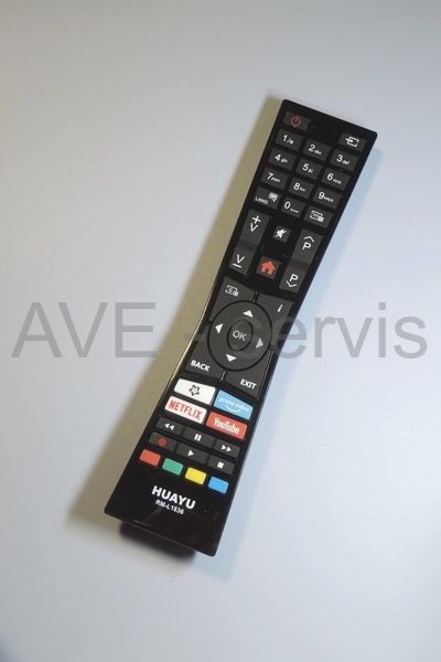 Dálkový ovladač TV chassis Vestel - Finlux, Hyundai, Telefunken