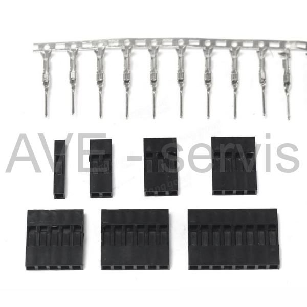 Sada konektoru DUPONT 1-8pin, 310ks