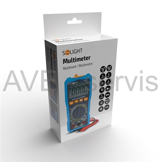 Digitální multimetr Solight 3a1/2 místný V31