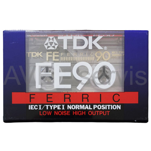 Audiokazeta CC (Compact Cassete) TDK FE90