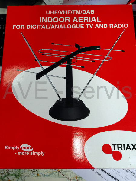 Anténa TV/FM pokojová TRIAX 111000