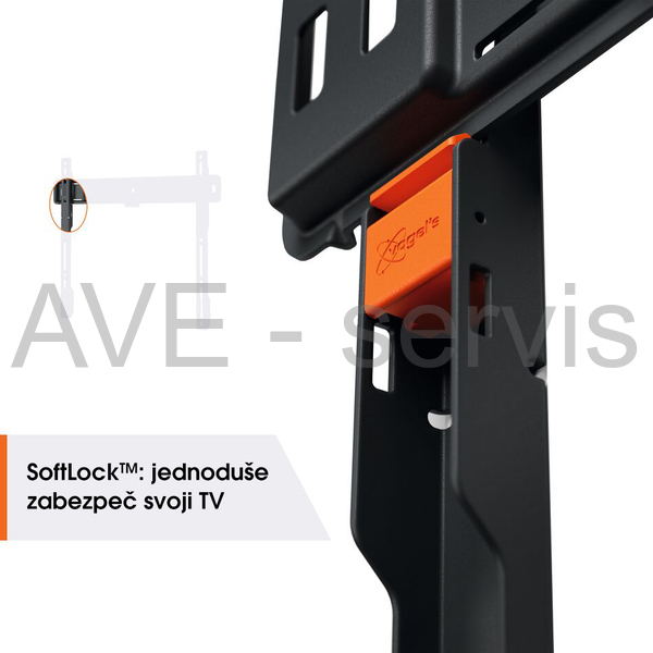  Držák LCD/LED TV Vogels s ramenem TVM 1213 černá