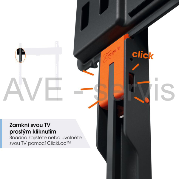 Držák OLED TV Vogel's TVM 3405 SP fixní, černá
