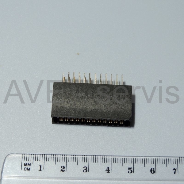 Konektor pro plošné spoje TX715 1283 Tesla - NOS