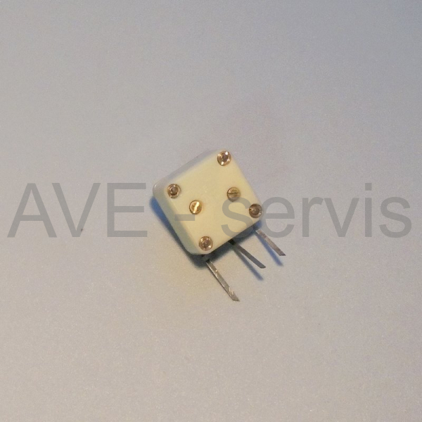 Kondenzátor ladicí TESLA 2x12,5pF - NOS