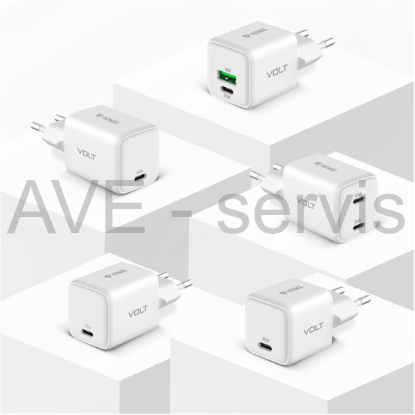 YAC G38 VOLT Nabíječka 18+20W GaN YENKEE