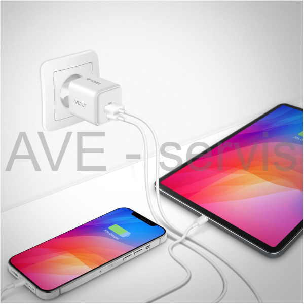 YAC G38 VOLT Nabíječka 18+20W GaN YENKEE