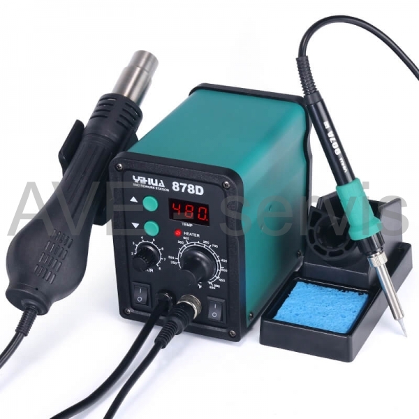 Pájecí stanice 2in1 Yihua 878D
