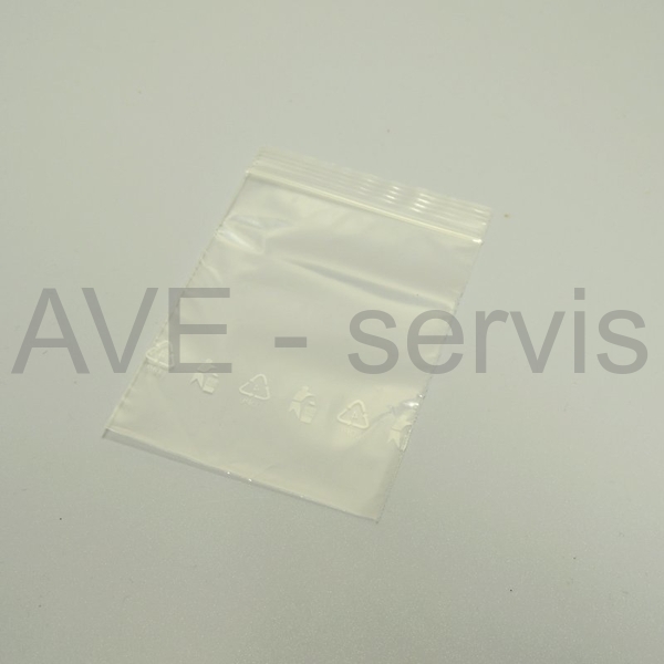 Rychlozavírací ZIP sáčky, 6*8 cm - balení 100 ks