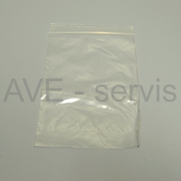 Rychlozavírací ZIP sáčky, 8*12 cm - balení 100 ks